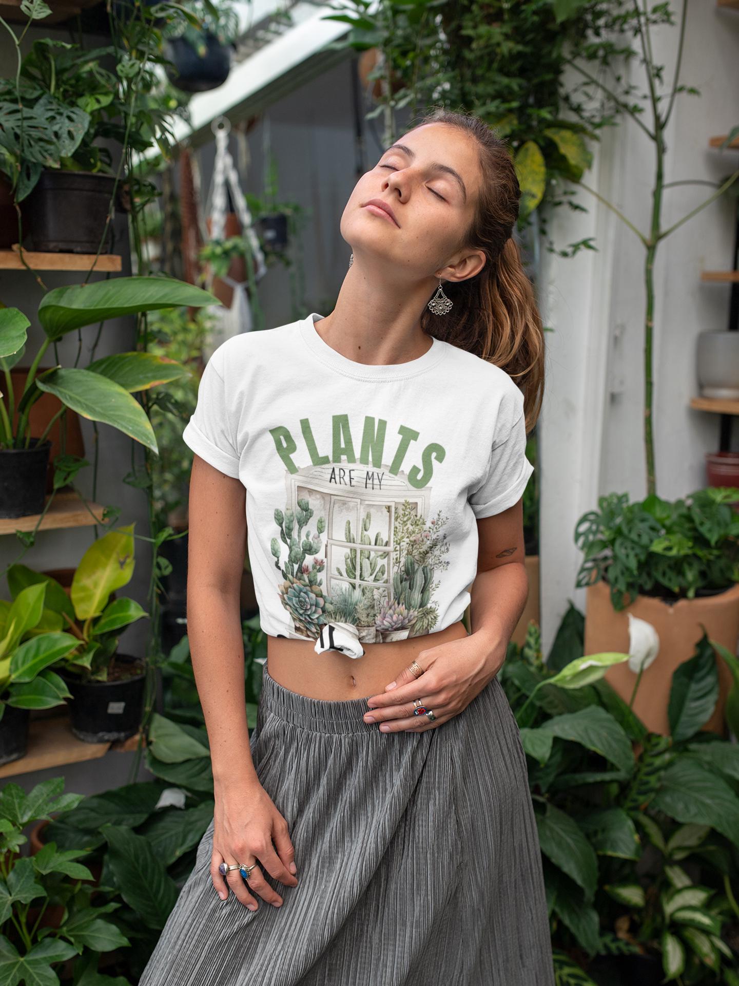 Plant Lover Tee Shirt, Unisex Heavy Cotton Tee, Plant Friend Gift, Christmas Birthday White Elephant, Plant Lover T-shirt, Plant Enthusiast