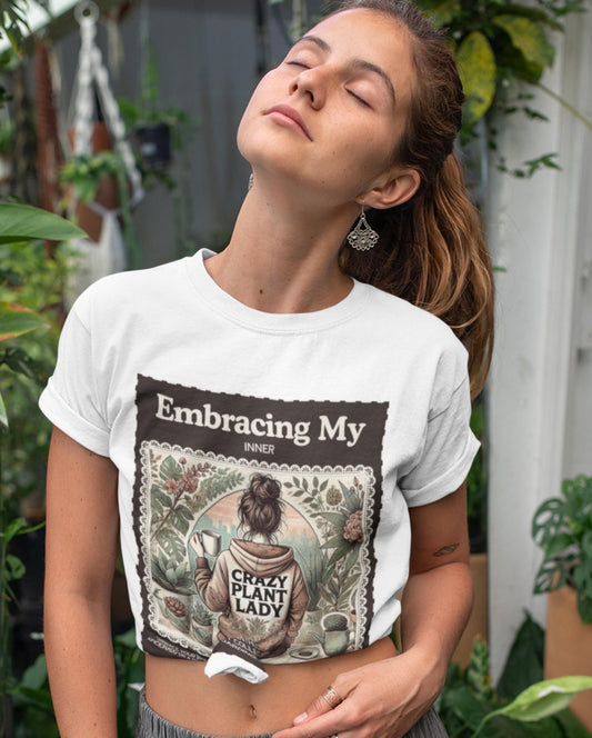 Plant Lover Tee, Crazy Plant Lady Shirt, Funny Gardening Gift, Botanical Tee, Plant Mom Shirt, Plant Lady Christmas Gift