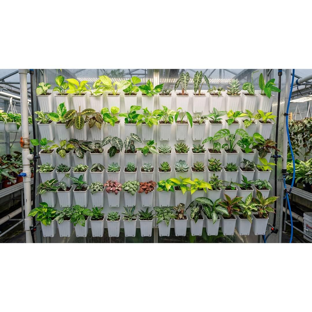 2” Rooted Pothos and Philodendron Cutting Bundle: Beginner Friendly Live Indoor Houseplant Gift Box Set, Jungle Decor (Min. Order- 2 Items)