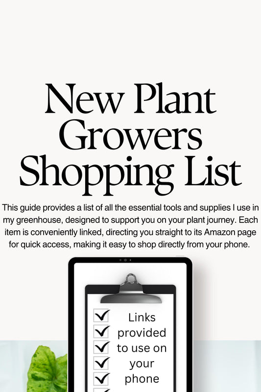Shopping List, New Plant owner Amazon Shopping List, Houseplants, Houseplant Care, Houseplant Tools, Essential tools for plant care,