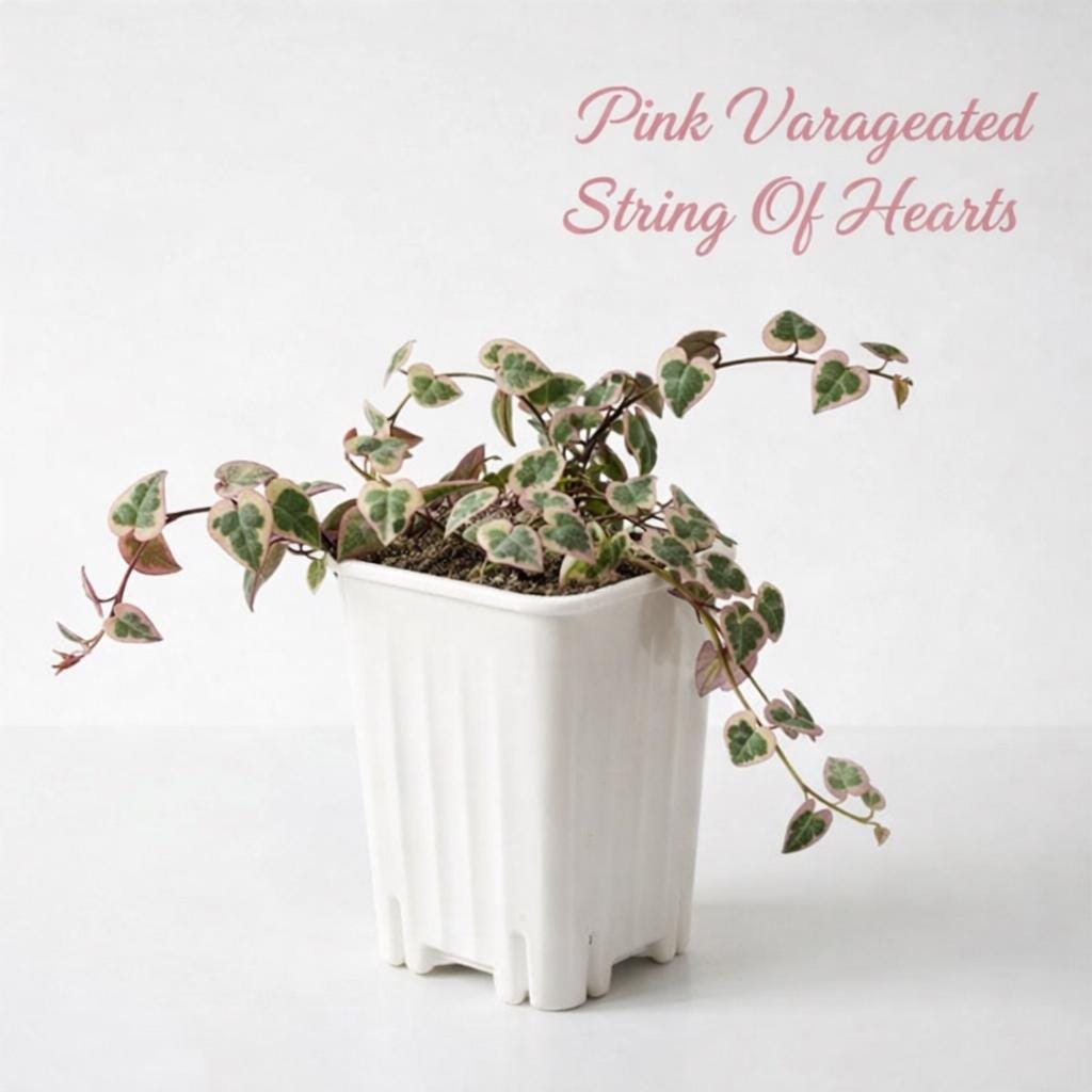 Pink 2” House Plant Pink Plant Bundle of Colorful Plant Plugs Plant Gift set (Min. Order- 2 Items)